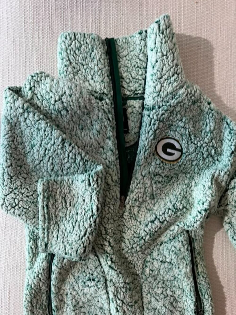 Official NFL Green Bay Packers Sherpa Fleece Pullover